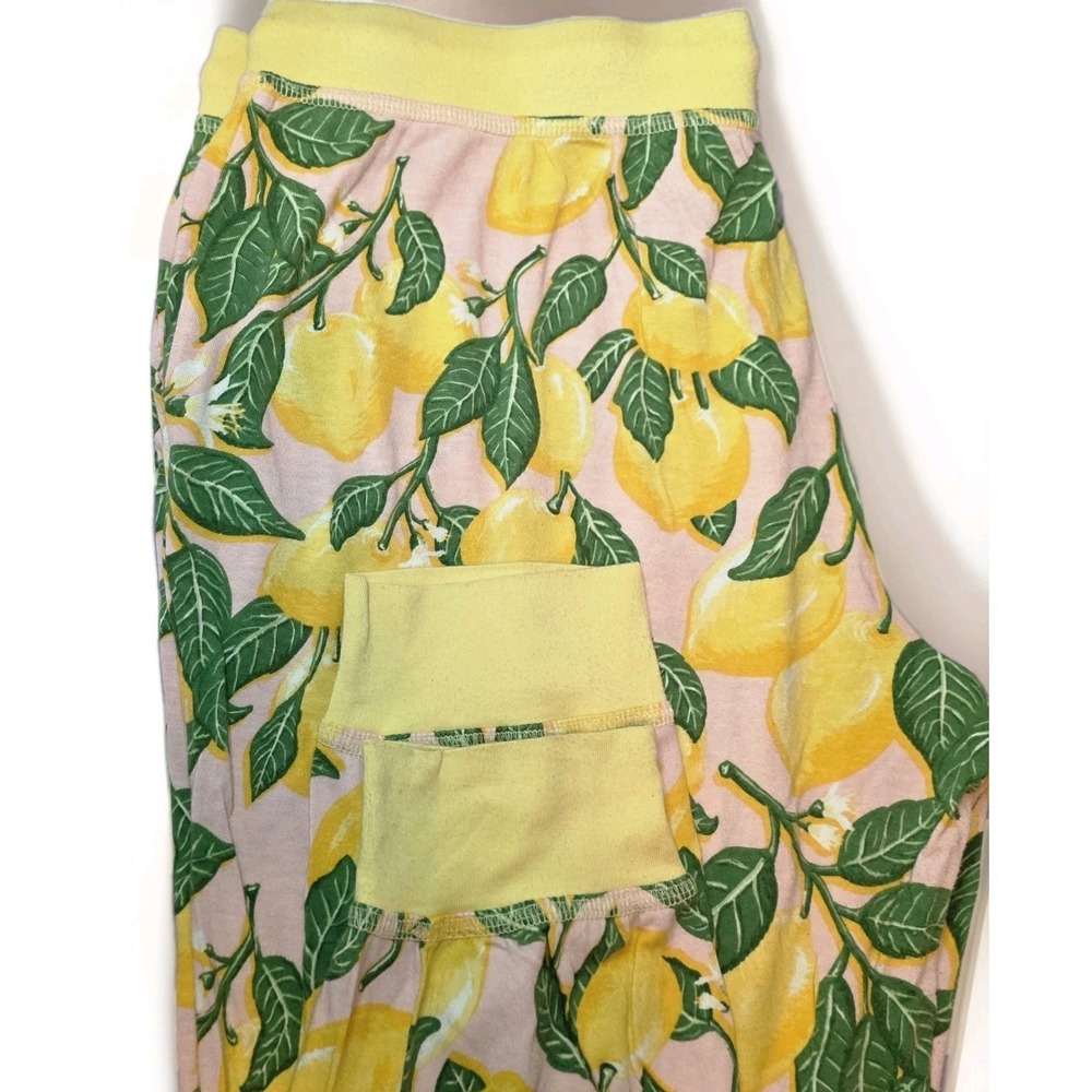 Munki Munki Women Pajama Bottoms ONLY Lemon Print Size XL - Picture 2 of 8